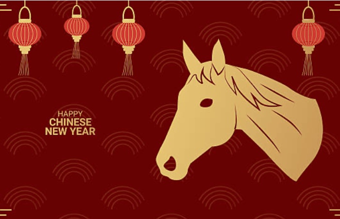 Объявление о празднике Весеннего фестиваля